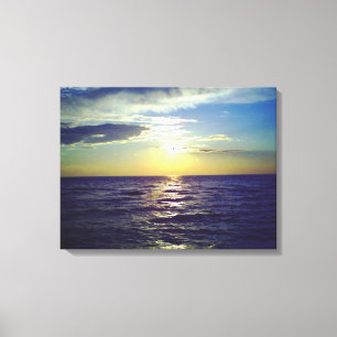 Fantasy Sunset 1 op Canvas Afdruk