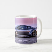 Fantasy Super sportwagen Classic White Coffee mok (Voorkant rechts)