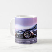Fantasy Super sportwagen Classic White Coffee mok (Voorkant links)