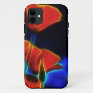 Fantasy Surreal California Poppies Case-Mate iPhone Case