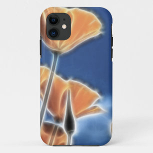 Fantasy Surreal California Poppies iPhone 11 Hoesje