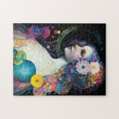 Fantasy Surreal Cosmic Woman Goddess Legpuzzel (Horizontaal)
