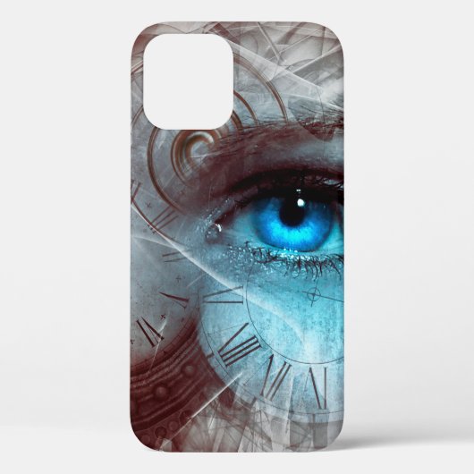 Fantasy surreal eye-klok Case-Mate iPhone case (Achterkant)