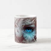 Fantasy surreal eye-klok koffiemok (Center)