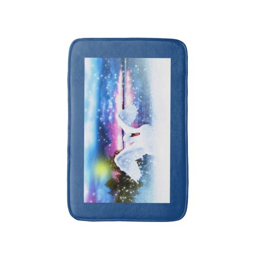 Fantasy Swan Badmat (Voorkant Verticaal)