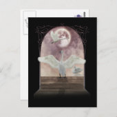 Fantasy Swan Briefkaart Art (Voorkant / Achterkant)
