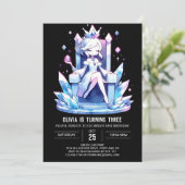 Fantasy Sweet Princess Verjaardag Kaart (Staand voorkant)