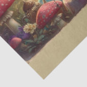 Fantasy Theepartij Alice en Hatter Decoupage Tissuepapier (Detail)