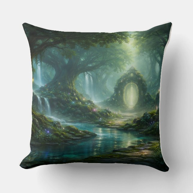 Fantasy-themed pillow kussen (Voorkant)