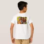 Fantasy Tiger Big Cat Wildlife T-shirt (Achterkant volledig)
