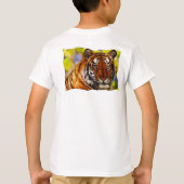 Fantasy Tiger Big Cat Wildlife T-shirt (Achterkant)