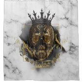 Fantasy Trade Design | Crypto BTC | affirmaties Douchegordijn (Voorkant)