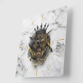 Fantasy Trade Design | Crypto BTC | affirmaties Vierkante Klok (Hoek)