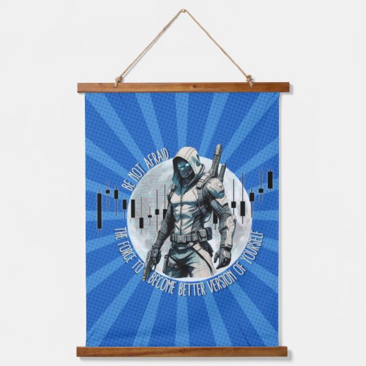 Fantasy trade design | Cyberpunk | Self growth Hangend Wandkleed (Voorkant)
