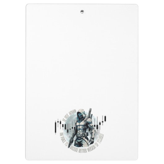 Fantasy trade design | Cyberpunk | Self growth Klembord (Achterkant)