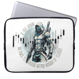 Fantasy trade design | Cyberpunk | Self growth Laptop Sleeve