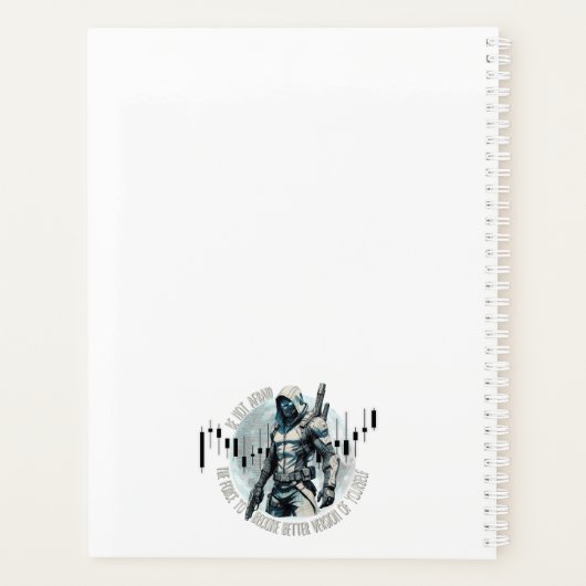 Fantasy trade design | Cyberpunk | Self growth Planner (Achterkant)