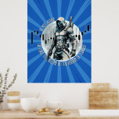 Fantasy trade design | Cyberpunk | Self growth Poster (Keuken)
