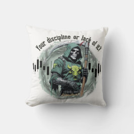  Fantasy trade design | Grim Reaper |  motivation Kussen