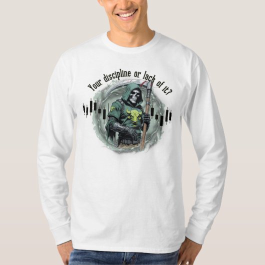 Fantasy trade design | Grim Reaper | motivation T-shirt (Voorkant)
