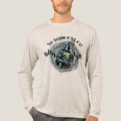 Fantasy trade design | Grim Reaper | motivation Tri-Blend Shirt (Voorkant volledig)