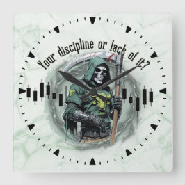  Fantasy trade design | Grim Reaper |  motivation Vierkante Klok