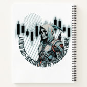 Fantasy Trade design | Motivation | Biggest Enemy Notitieboek (Achterkant)