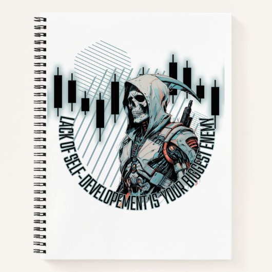 Fantasy Trade design | Motivation | Biggest Enemy Notitieboek (Voorkant)