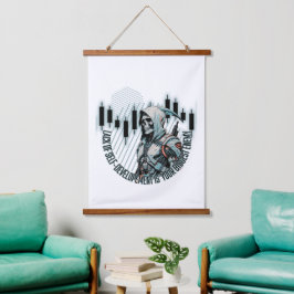 Fantasy Trade-ontwerp | motivatie | Grootste vijan Hangend Wandkleed