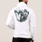 Fantasy Trade-ontwerp | motivatie | Grootste vijan Hoodie (Achterkant)