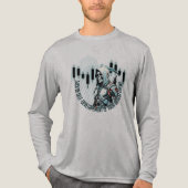 Fantasy Trade-ontwerp | motivatie | Grootste vijan Tri-Blend Shirt (Voorkant volledig)