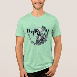 Fantasy Trade-ontwerp | motivatie | Grootste vijan Tri-Blend Shirt