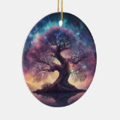Fantasy Tree Art Keramisch Ornament (Rechts)