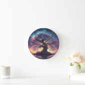 Fantasy Tree Art Ronde Klok (Huis)
