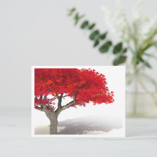 FANTASY TREE BRIEFKAART | T-shirt, Mok Digital Art (Staand voorkant)