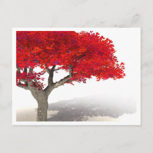 FANTASY TREE BRIEFKAART   T-shirt, Mok Digital Art