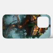 Fantasy Tree House Digital Artwork Case-Mate iPhone Case (Achterkant (horizontaal))