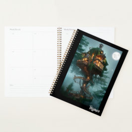 Fantasy Tree House Digital Artwork Planner