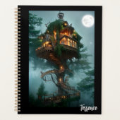 Fantasy Tree House Digital Artwork Planner (Voorkant)