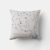 Fantasy Tree Wedding Favor Kussen (Achterkant)