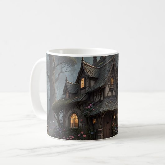 Fantasy Treehouse set van Koffie Mok (Voorkant links)