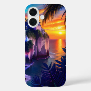 Fantasy Tropical Beach 7 iPhone 16 Hoesje