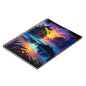 Fantasy Tropical Beach Drie Notitieboek (Linkerzijde)