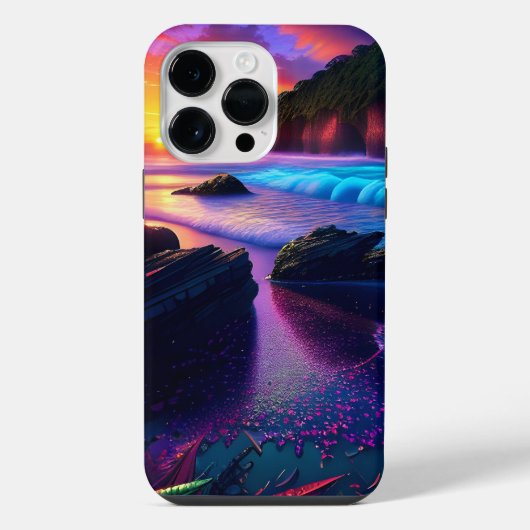 Fantasy Tropical Beach One iPhone Hoesje (Achterkant)