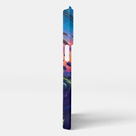 Fantasy Tropical Beach Two iPhone Hoesje (Rechterkant)