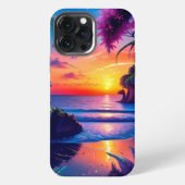 Fantasy Tropical Beach Two iPhone Hoesje (Achterkant)