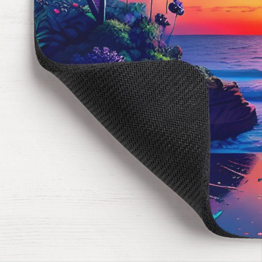 Fantasy Tropical Beach Two Muismat (Hoek)