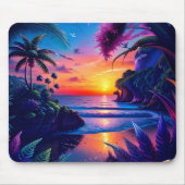 Fantasy Tropical Beach Two Muismat (Voorkant)