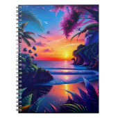 Fantasy Tropical Beach Two Notitieboek (Voorkant)
