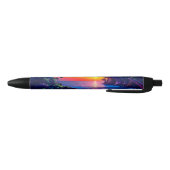Fantasy Tropical Beach Two Zwarte Inkt Pen (Bodem)